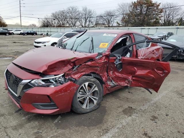 Image 1 of 2022 NISSAN SENTRA SV 2022 with VIN 3N1AB8CV7NY309047