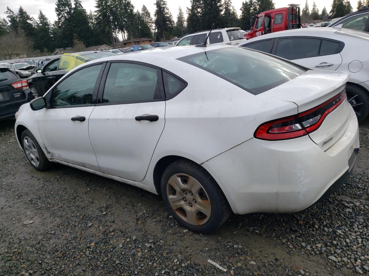 Image 2 of 2013 DODGE DART SE 2013 with VIN 1C3CDFAA4DD319769
