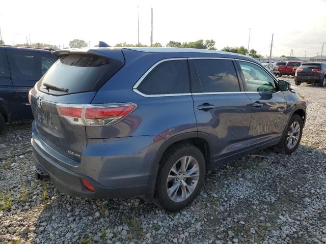 Image 3 of 2014 TOYOTA HIGHLANDER XLE 2014 with VIN 5TDJKRFHXES037156