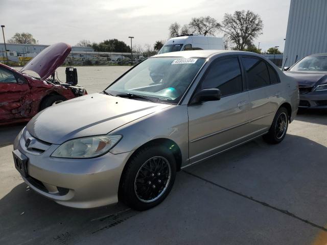 Image 1 of 2004 HONDA CIVIC LX 2004 with VIN 2HGES16594H549143