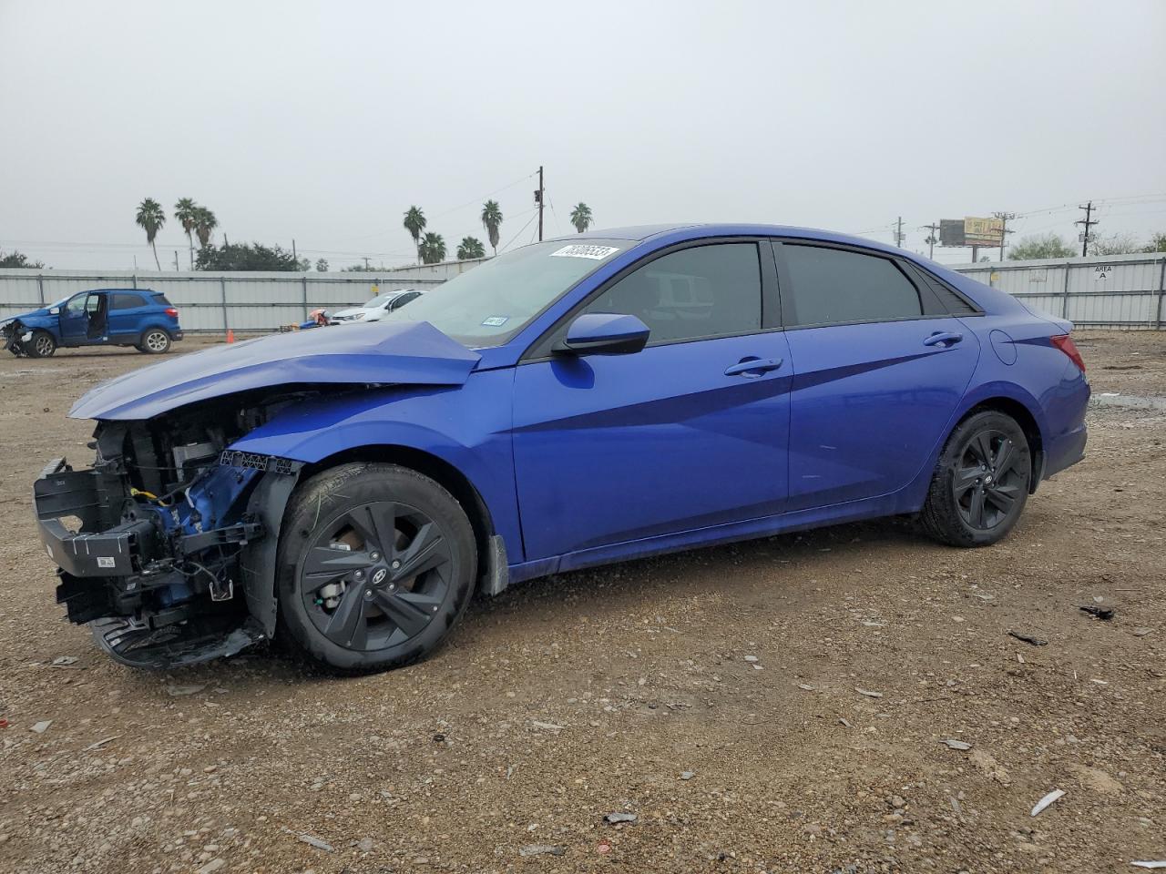 Image 1 of 2023 HYUNDAI ELANTRA SEL 2023 with VIN KMHLM4AG3PU564857