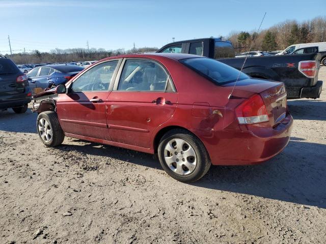 Image 2 of 2009 KIA SPECTRA EX 2009 with VIN KNAFE222995603998
