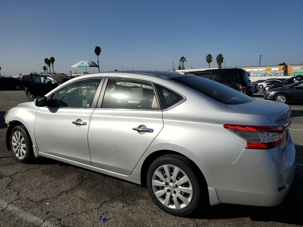 Image 2 of 2015 NISSAN SENTRA S 2015 with VIN 3N1AB7APXFY278196