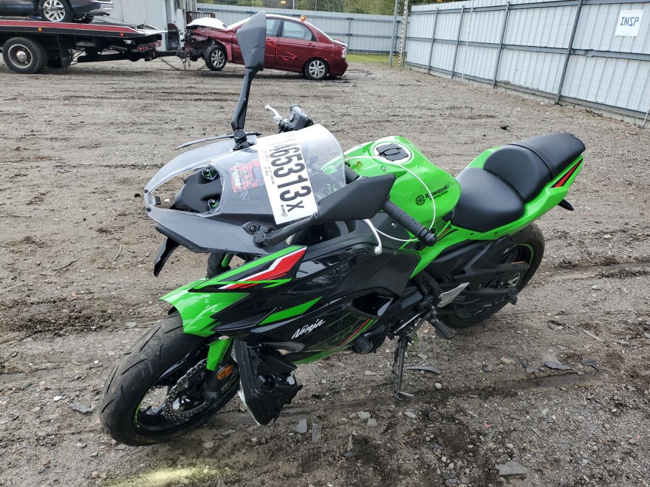 Image 2 of 2023 KAWASAKI EX650 P 2023 with VIN ML5EXEP13PDAB0448