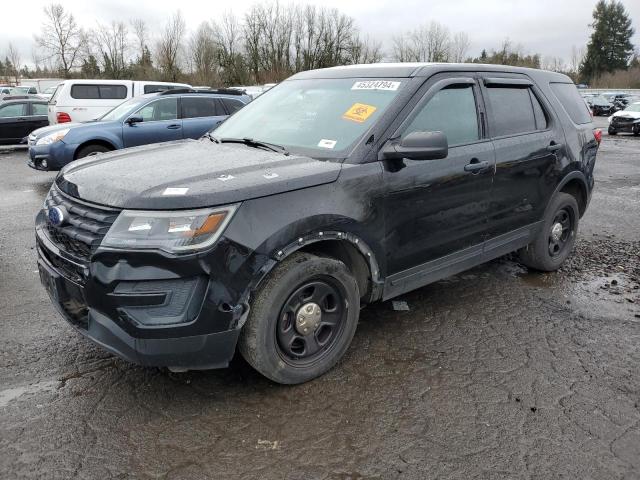 Image 1 of 2016 FORD EXPLORER POLICE INTERCEPTOR 2016 with VIN 1FM5K8AR0GGA04753