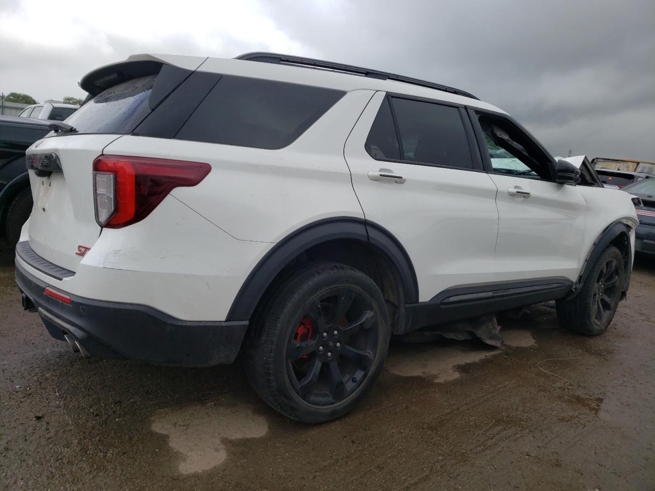 Изображение 3 2020 FORD EXPLORER ST 2020 с VIN 1FM5K8GC1LGA09909