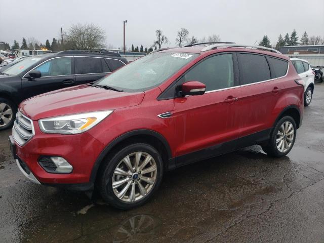 Image 1 of 2017 FORD ESCAPE TITANIUM 2017 with VIN 1FMCU9J94HUC89225