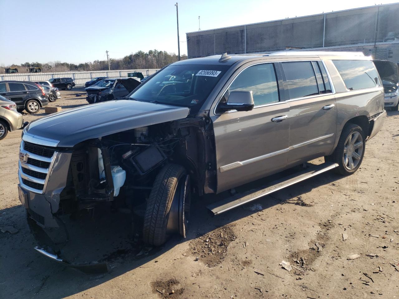 Image 1 of 2017 CADILLAC ESCALADE ESV PREMIUM LUXURY 2017 with VIN 1GYS4JKJ5HR261229