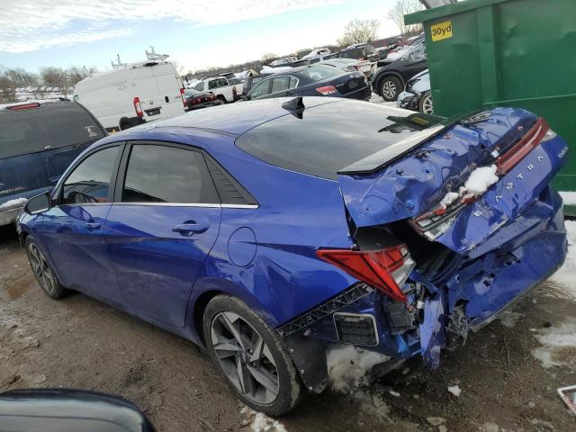 Image 2 of 2023 HYUNDAI ELANTRA LIMITED 2023 with VIN KMHLP4AG1PU462917