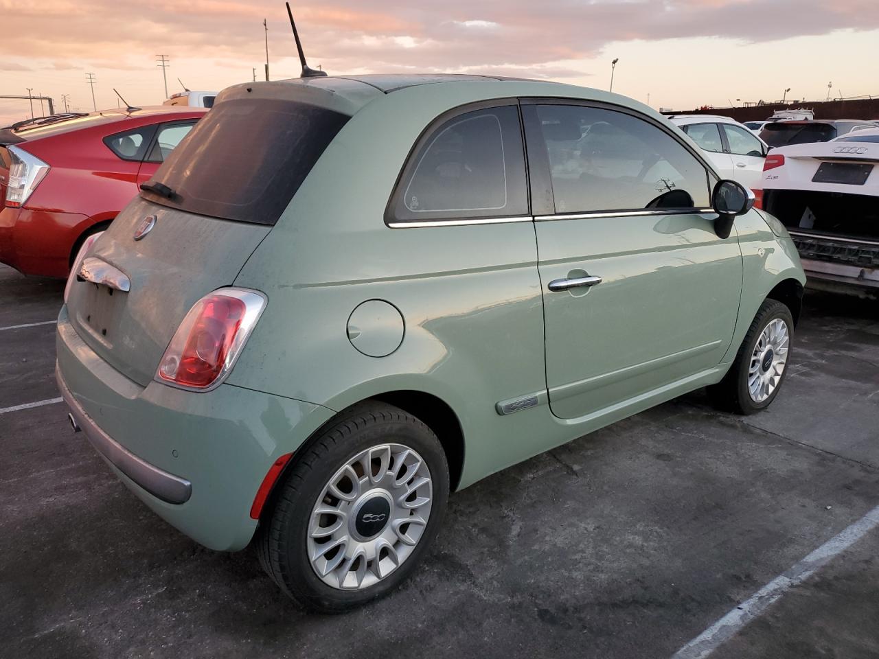 Image 3 of 2012 FIAT 500 LOUNGE 2012 with VIN 3C3CFFCR3CT128401