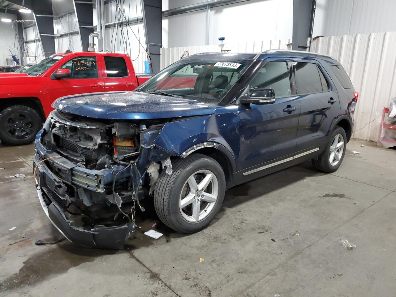 Изображение 1 2017 FORD EXPLORER XLT 2017 с VIN 1FM5K8DH0HGB68301