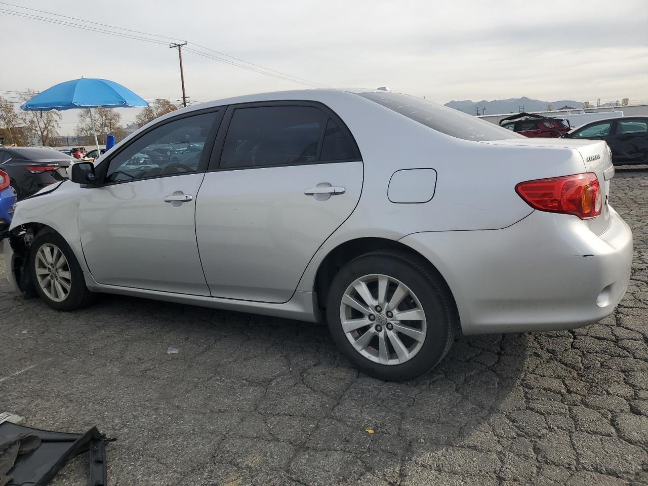 Image 2 of 2010 TOYOTA COROLLA BASE 2010 with VIN 1NXBU4EE8AZ309309