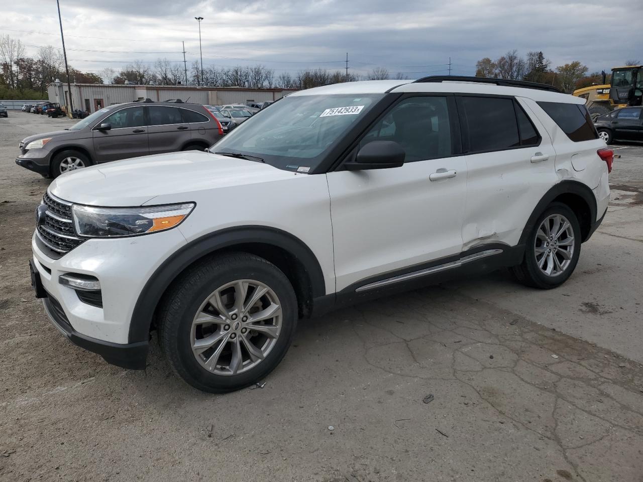 Image 1 of 2020 FORD EXPLORER XLT 2020 with VIN 1FMSK8DH6LGA51270