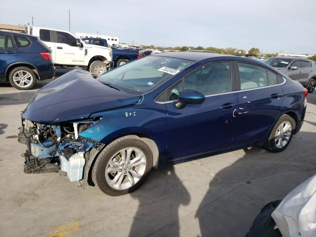Image 1 of 2019 CHEVROLET CRUZE LT 2019 with VIN 1G1BE5SM3K7111815