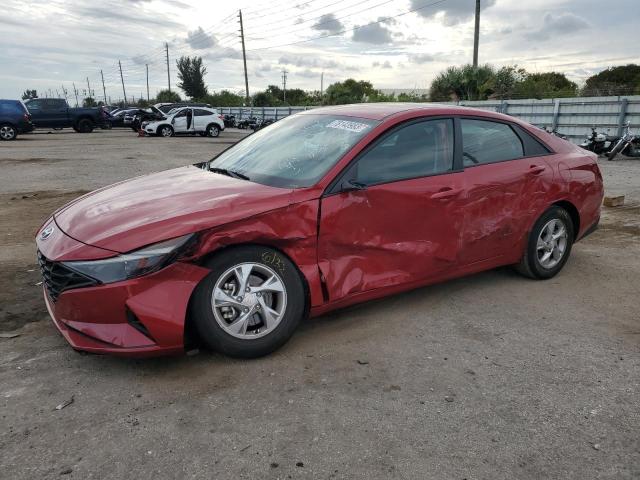 Image 1 of 2022 HYUNDAI ELANTRA SE 2022 with VIN KMHLL4AG9NU328035