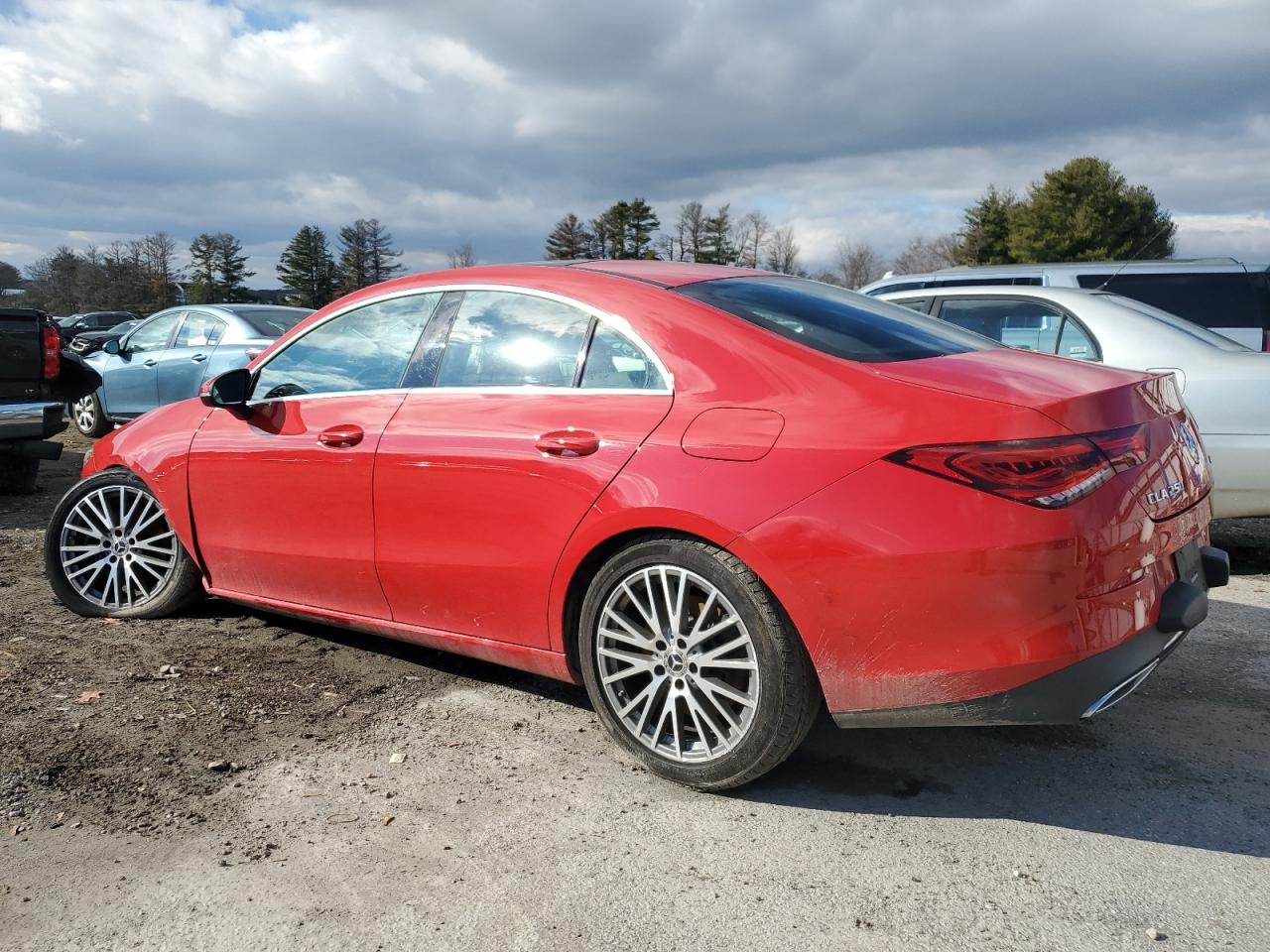 Image 2 of 2020 MERCEDES-BENZ CLA 250 4MATIC 2020 with VIN W1K5J4HB6LN086900