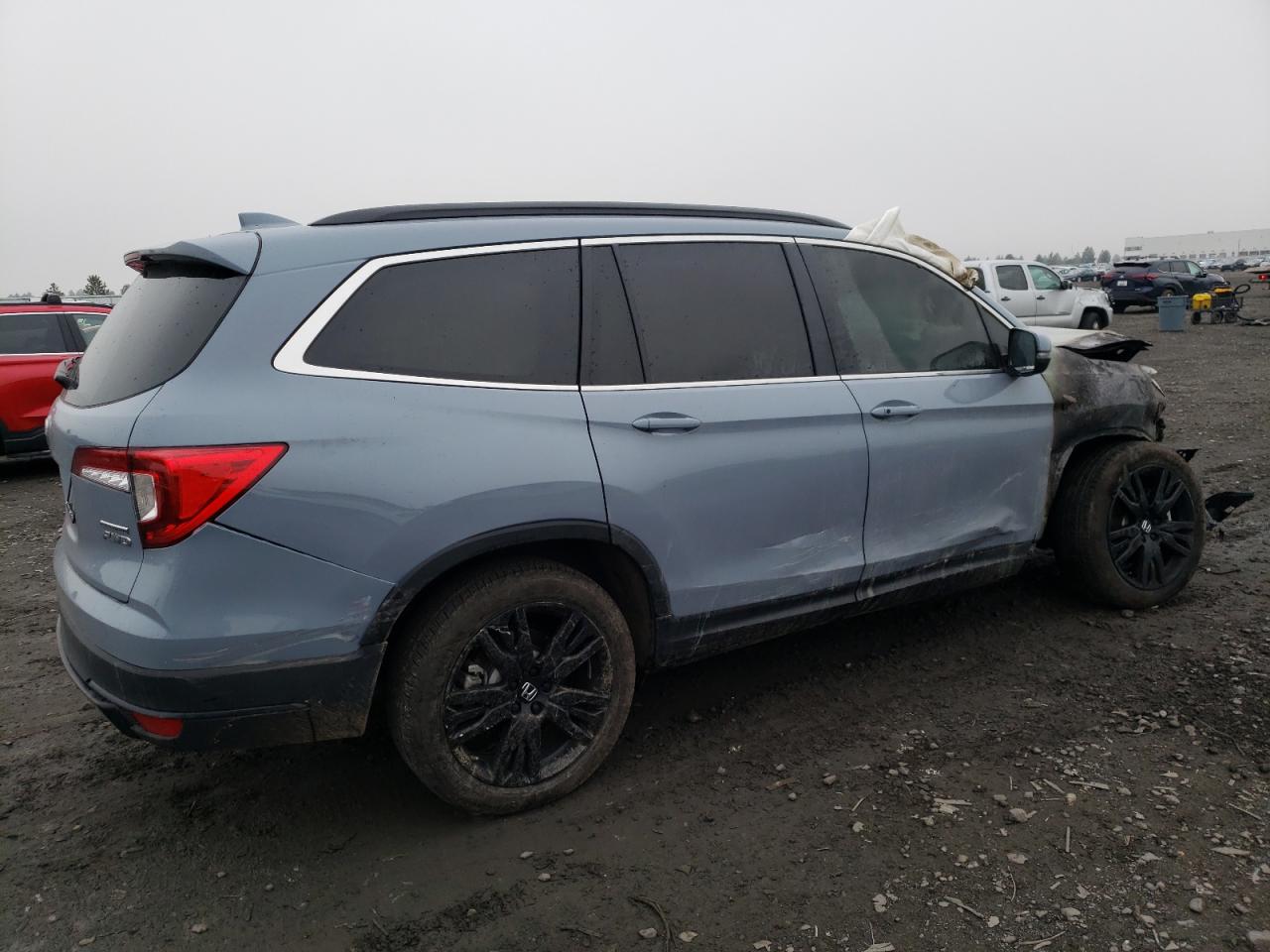 Изображение 3 2022 HONDA PILOT SE 2022 с VIN 5FNYF6H20NB066793