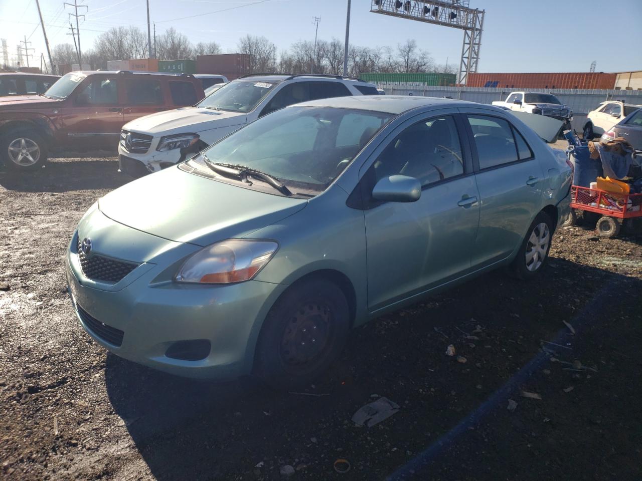 Image 1 of 2010 TOYOTA YARIS  2010 with VIN JTDBT4K37A1379556
