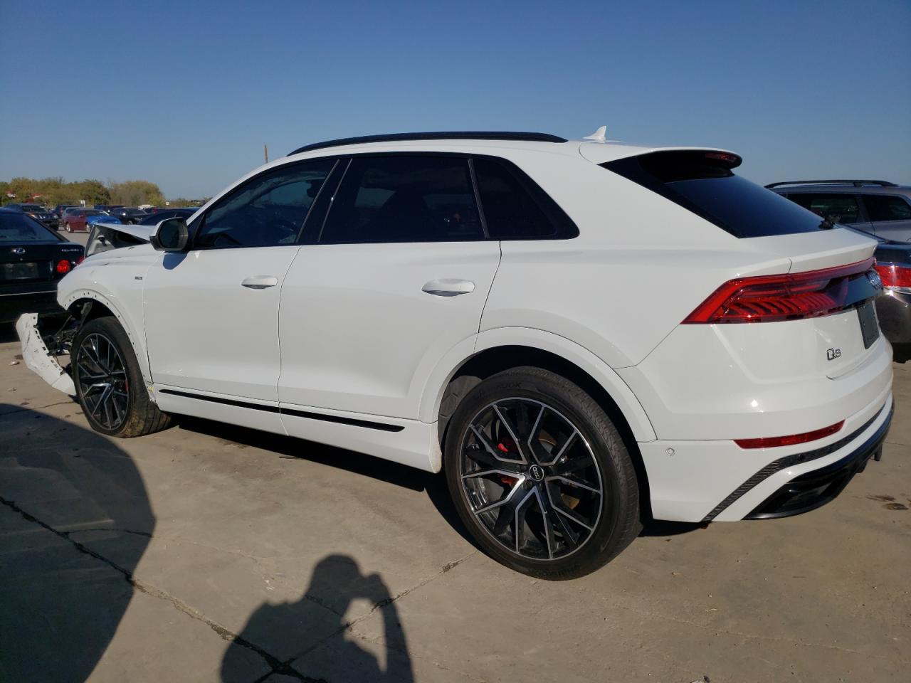 Image 2 of 2021 AUDI Q8 PREMIUM PLUS S-LINE 2021 with VIN WA1EVAF19MD014887