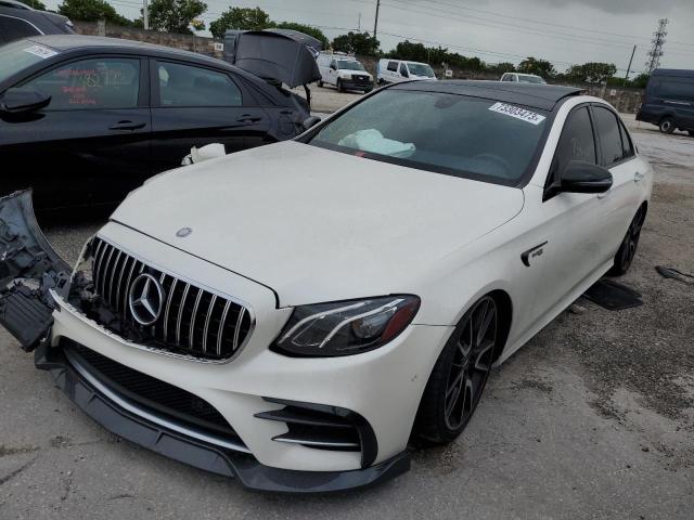 Image 1 of 2017 MERCEDES-BENZ E 43 4MATIC AMG 2017 with VIN WDDZF6EB1HA195038