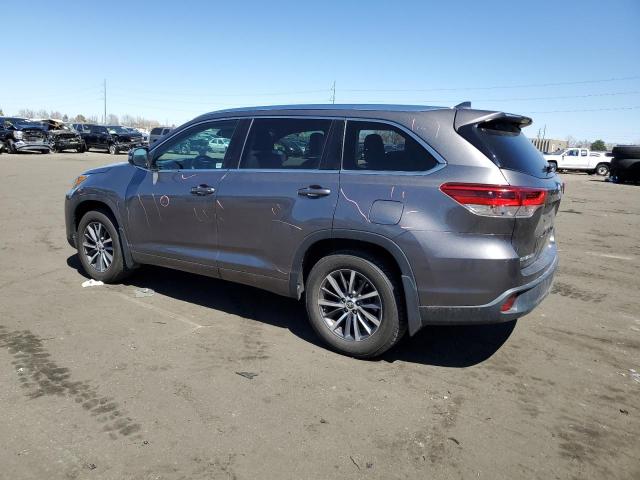 Image 2 of 2017 TOYOTA HIGHLANDER SE 2017 with VIN 5TDJZRFH2HS388725