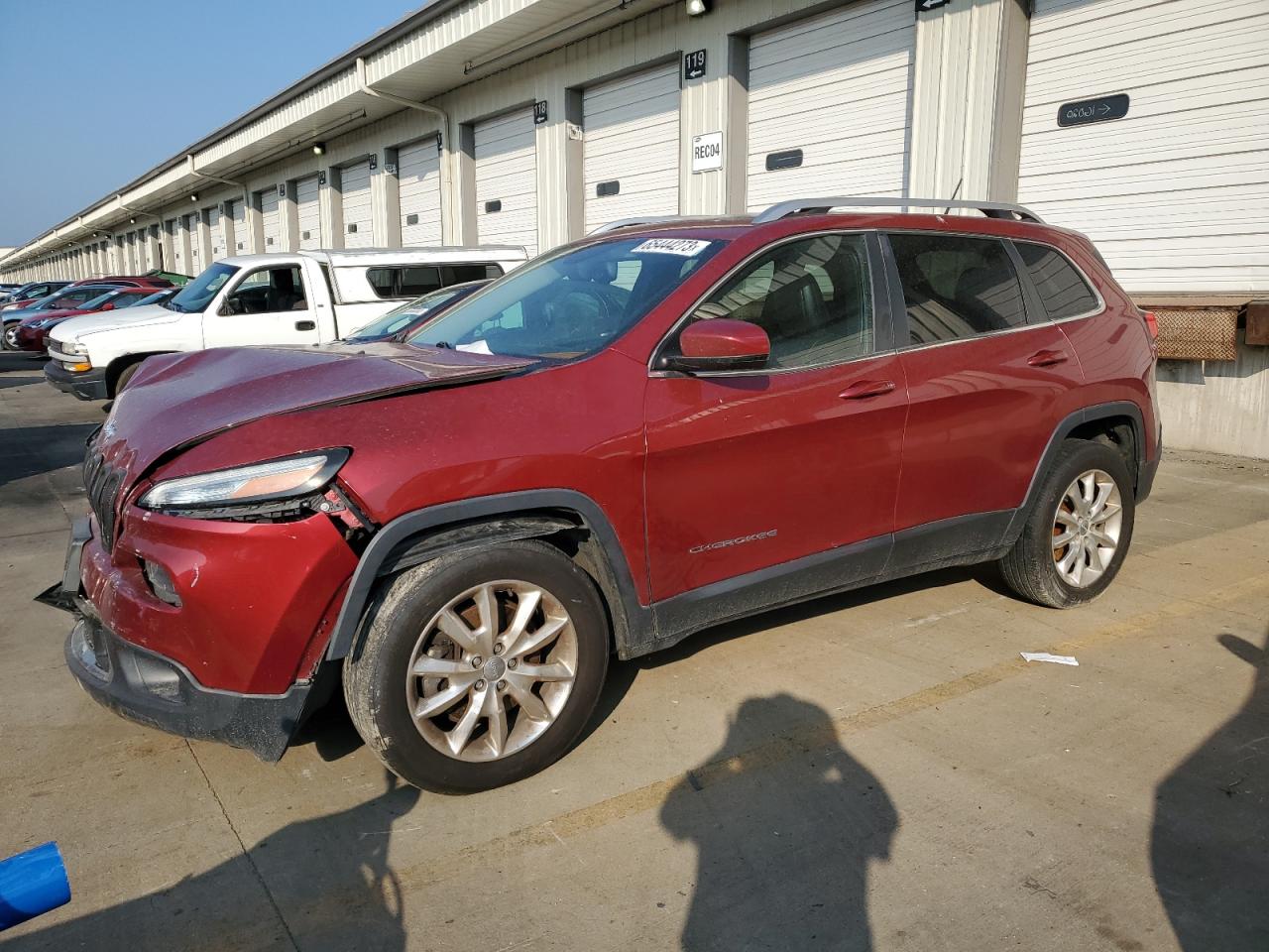 Image 1 of 2014 JEEP CHEROKEE LIMITED 2014 with VIN 1C4PJMDS0EW210116