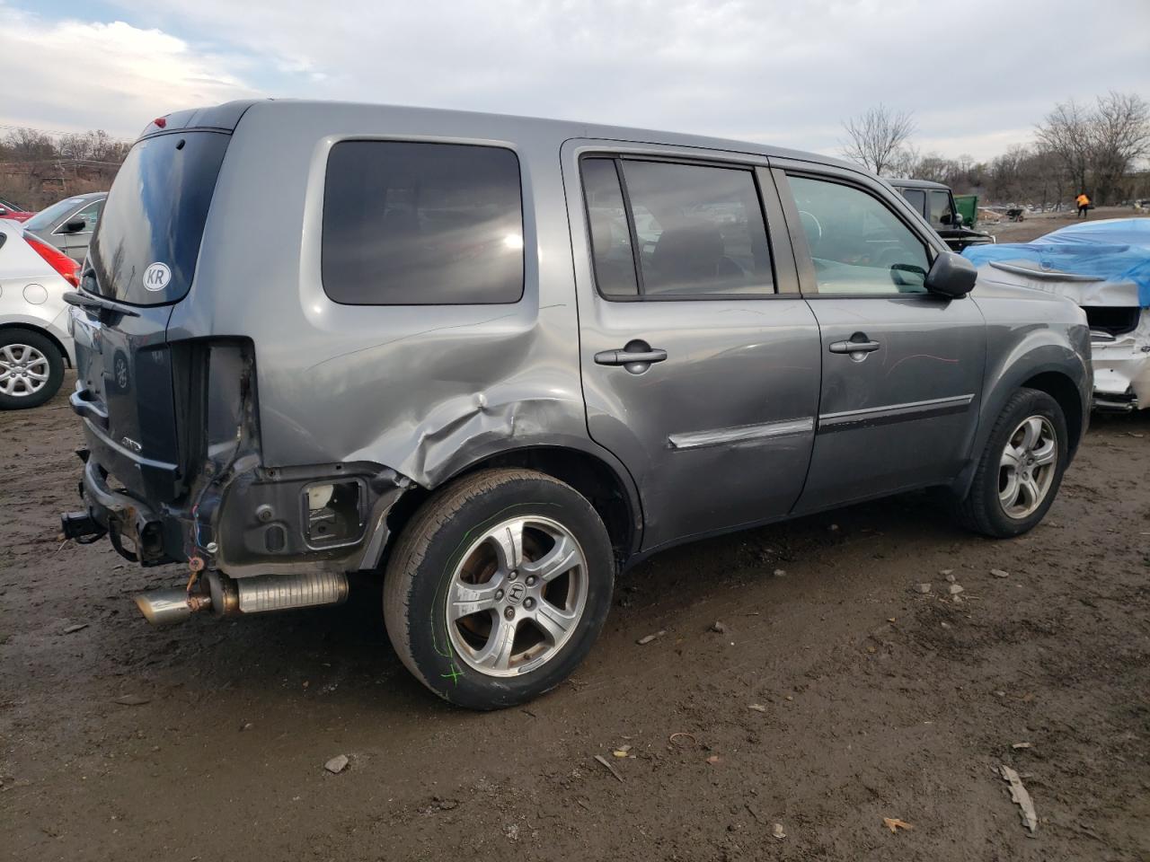 Изображение 3 2013 HONDA PILOT EXL 2013 с VIN 5FNYF4H50DB077421