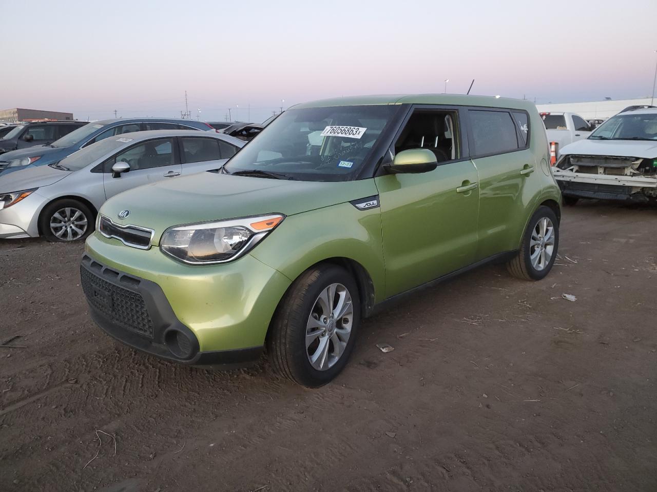 Image 1 of 2015 KIA SOUL + 2015 with VIN KNDJP3A52F7788260