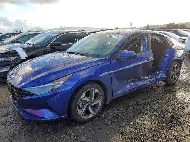 Image 1 of 2023 HYUNDAI ELANTRA SEL 2023 with VIN KMHLS4AG5PU577471
