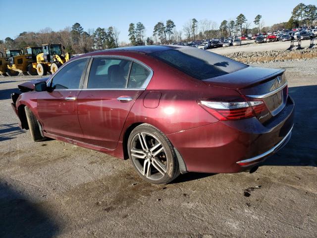 Image 2 of 2017 HONDA ACCORD SPORT 2017 with VIN 1HGCR2F59HA287881