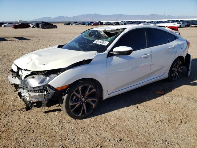 Image 1 of 2019 HONDA CIVIC SPORT 2019 with VIN 2HGFC2F86KH565850