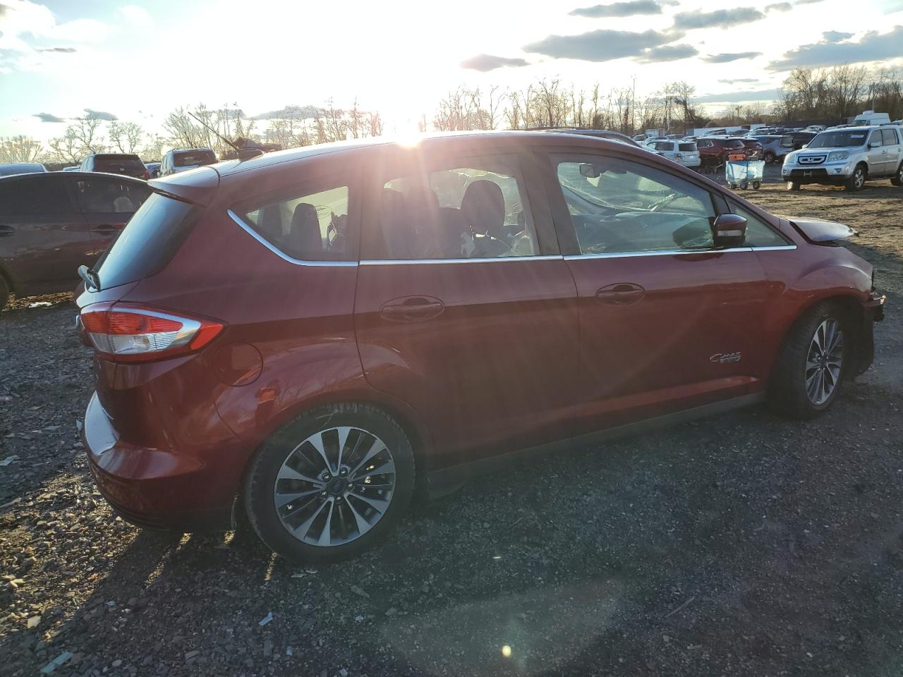 Image 3 of 2017 FORD C-MAX TITANIUM 2017 with VIN 1FADP5FU7HL100746