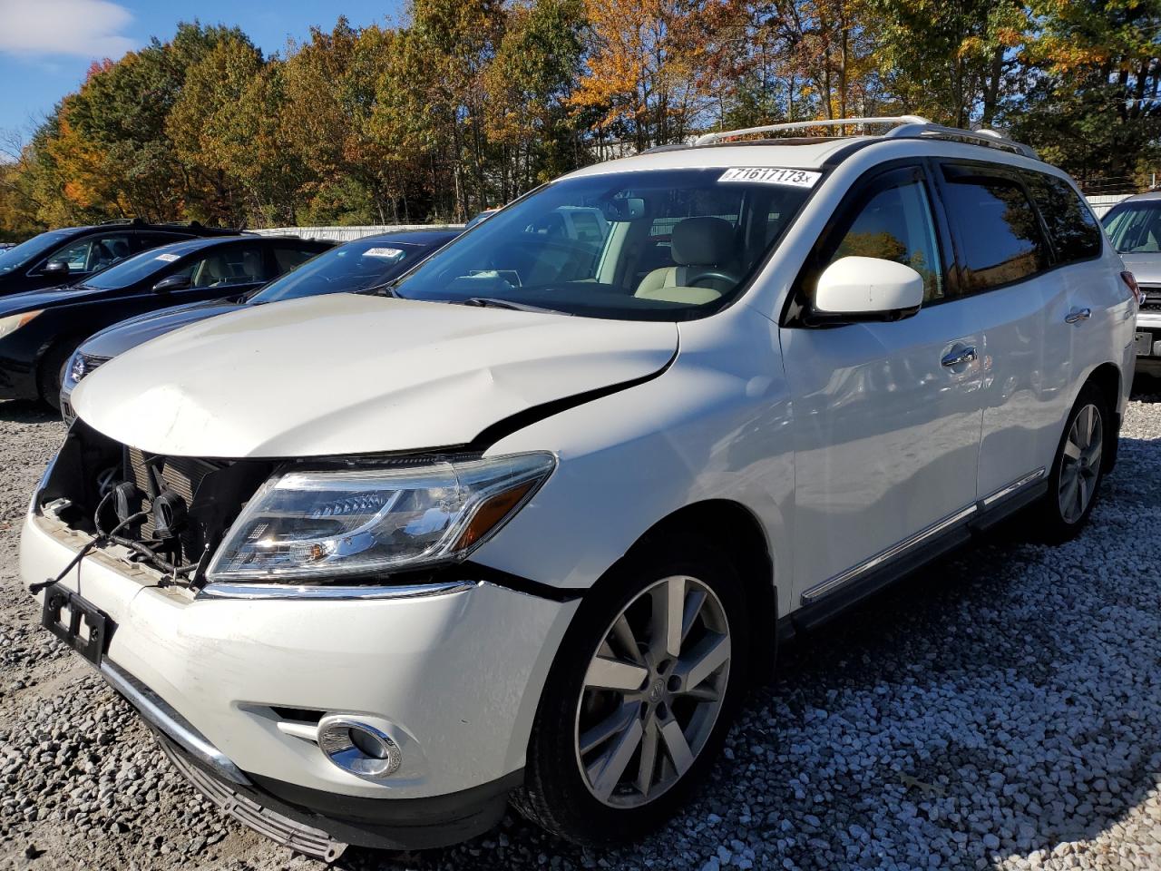 Image 1 of 2016 NISSAN PATHFINDER S 2016 with VIN 5N1AR2MM2GC616032