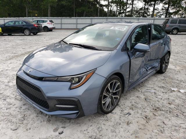 Obraz 1 z 2021 TOYOTA COROLLA SE 2021 z VIN 5YFS4MCE4MP077736