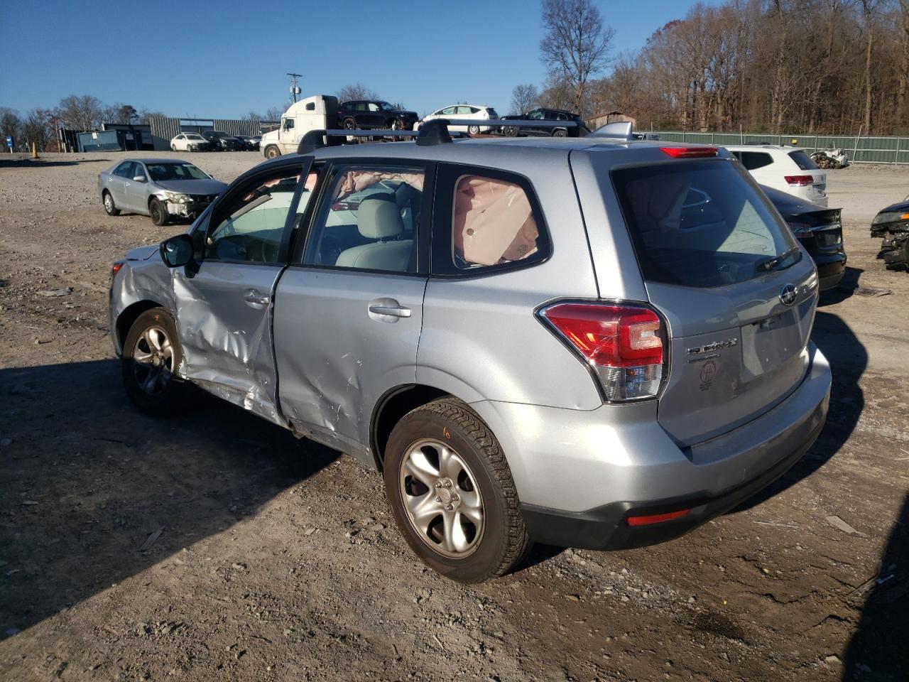 Image 2 of 2017 SUBARU FORESTER 2.5I 2017 with VIN JF2SJAAC0HG589771