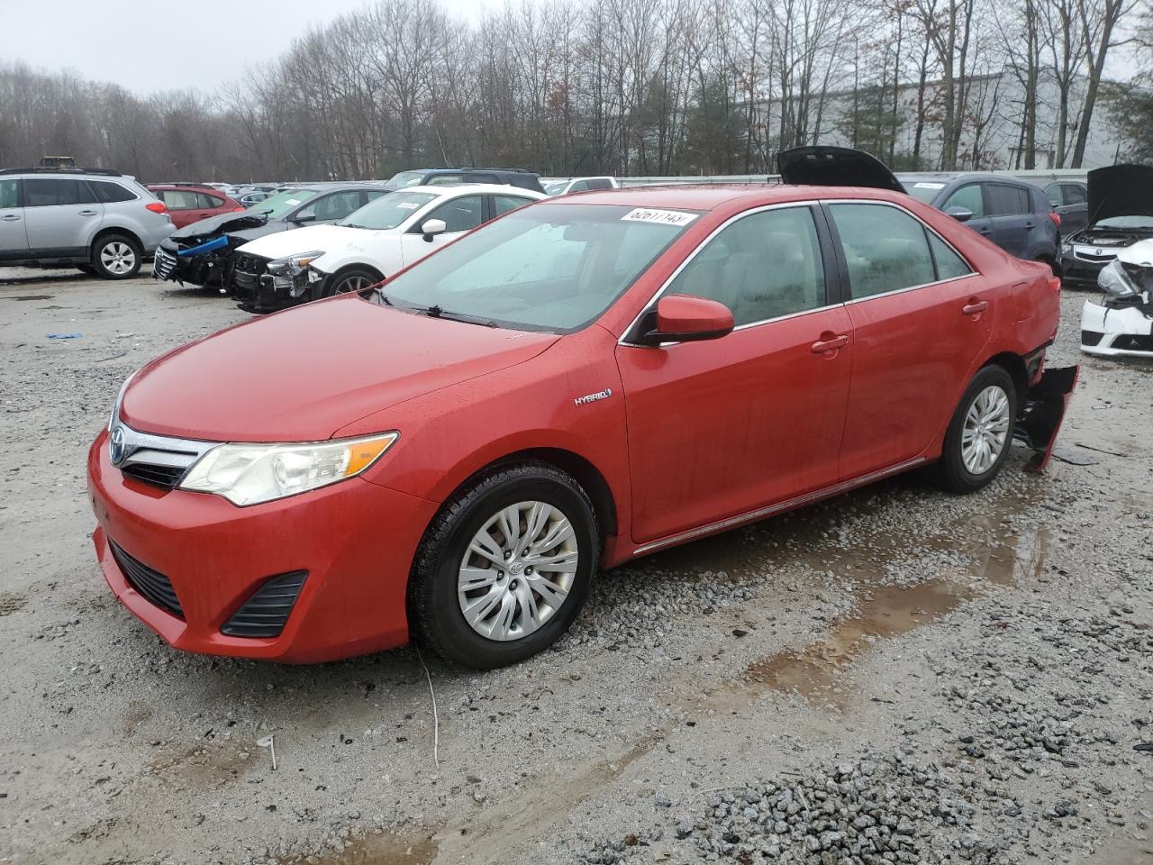 Image 1 of 2012 TOYOTA CAMRY HYBRID 2012 with VIN 4T1BD1FK6CU017566
