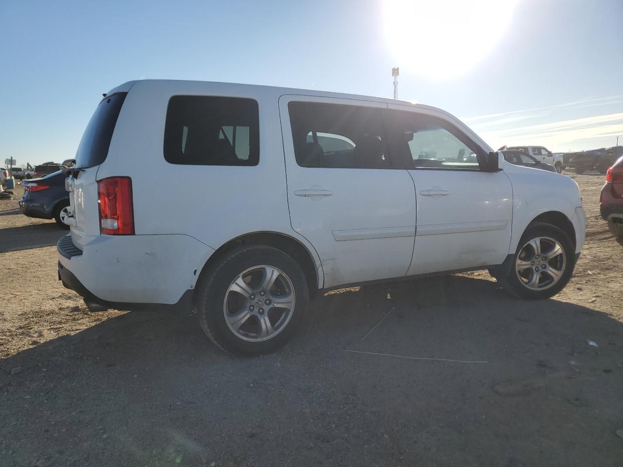 Image 3 of 2012 HONDA PILOT EXL 2012 with VIN 5FNYF3H51CB033825
