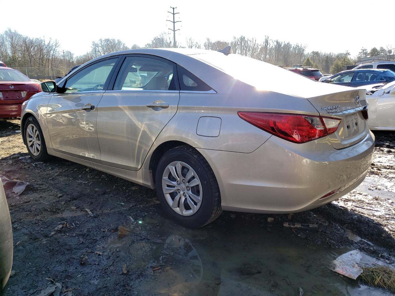 Image 2 of 2011 HYUNDAI SONATA GLS 2011 with VIN 5NPEB4AC5BH246466
