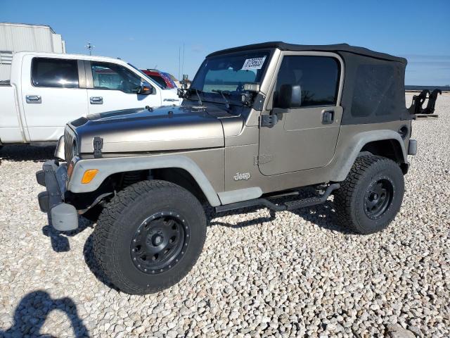 Image 1 of 2004 JEEP WRANGLER X 2004 with VIN 1J4FA39S54P783952