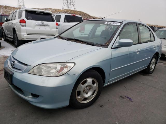 Изображение 1 2005 HONDA CIVIC HYBRID 2005 с VIN JHMES96615S017142