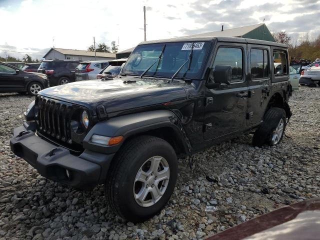 Image 1 of 2022 JEEP WRANGLER UNLIMITED SPORT 2022 with VIN 1C4HJXDM0NW241857