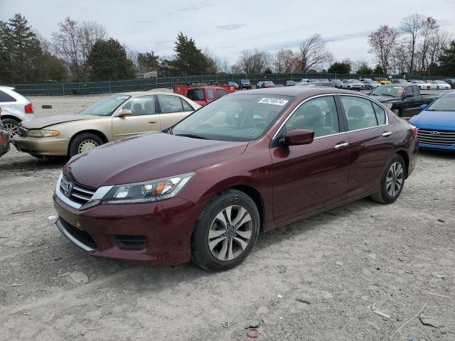 Image 1 of 2014 HONDA ACCORD LX 2014 with VIN 1HGCR2F37EA185179