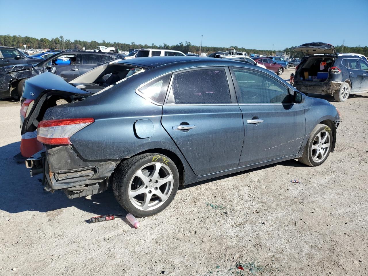 Image 3 of 2013 NISSAN SENTRA S 2013 with VIN 3N1AB7AP9DL715227