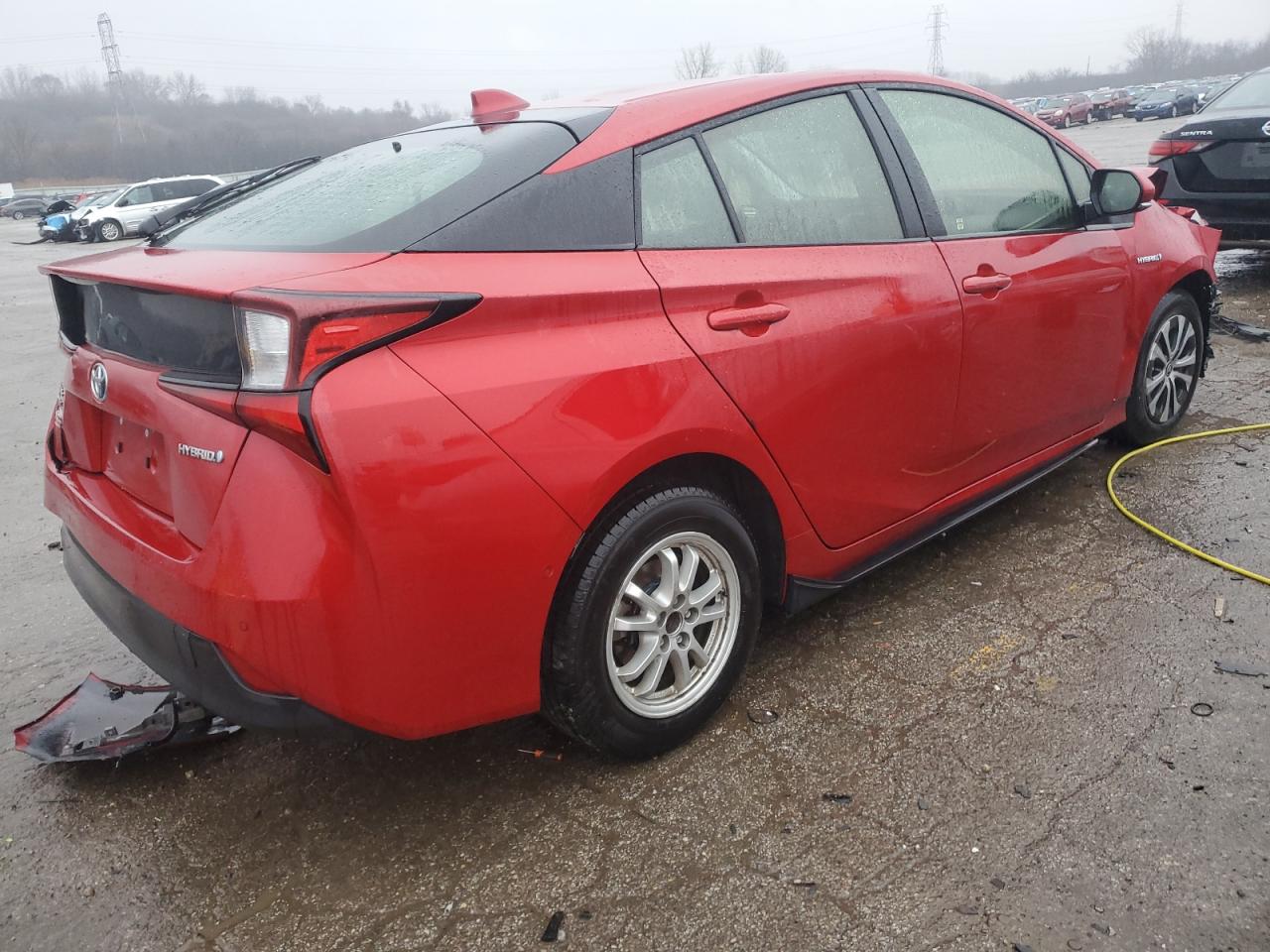 Obraz 3 z 2021 TOYOTA PRIUS LE 2021 z VIN JTDL9MFUXM3022757