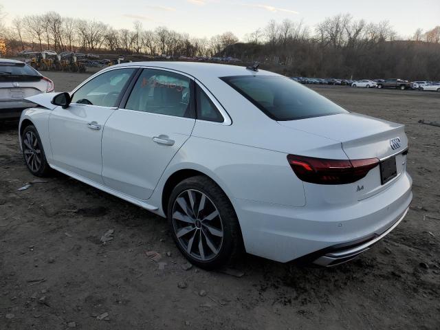 Image 2 of 2021 AUDI A4 PREMIUM 40 2021 with VIN WAUABAF49MA087019