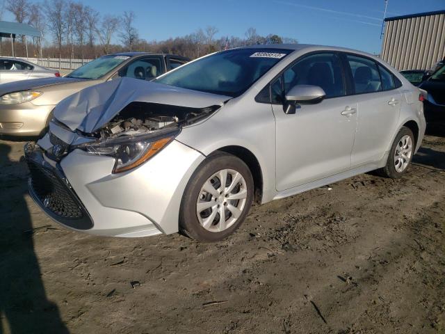 Image 1 of 2022 TOYOTA COROLLA LE 2022 with VIN 5YFEPMAE0NP323156