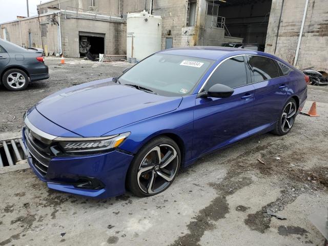 Изображение 1 2021 HONDA ACCORD SPORT 2021 с VIN 1HGCV1F30MA046421