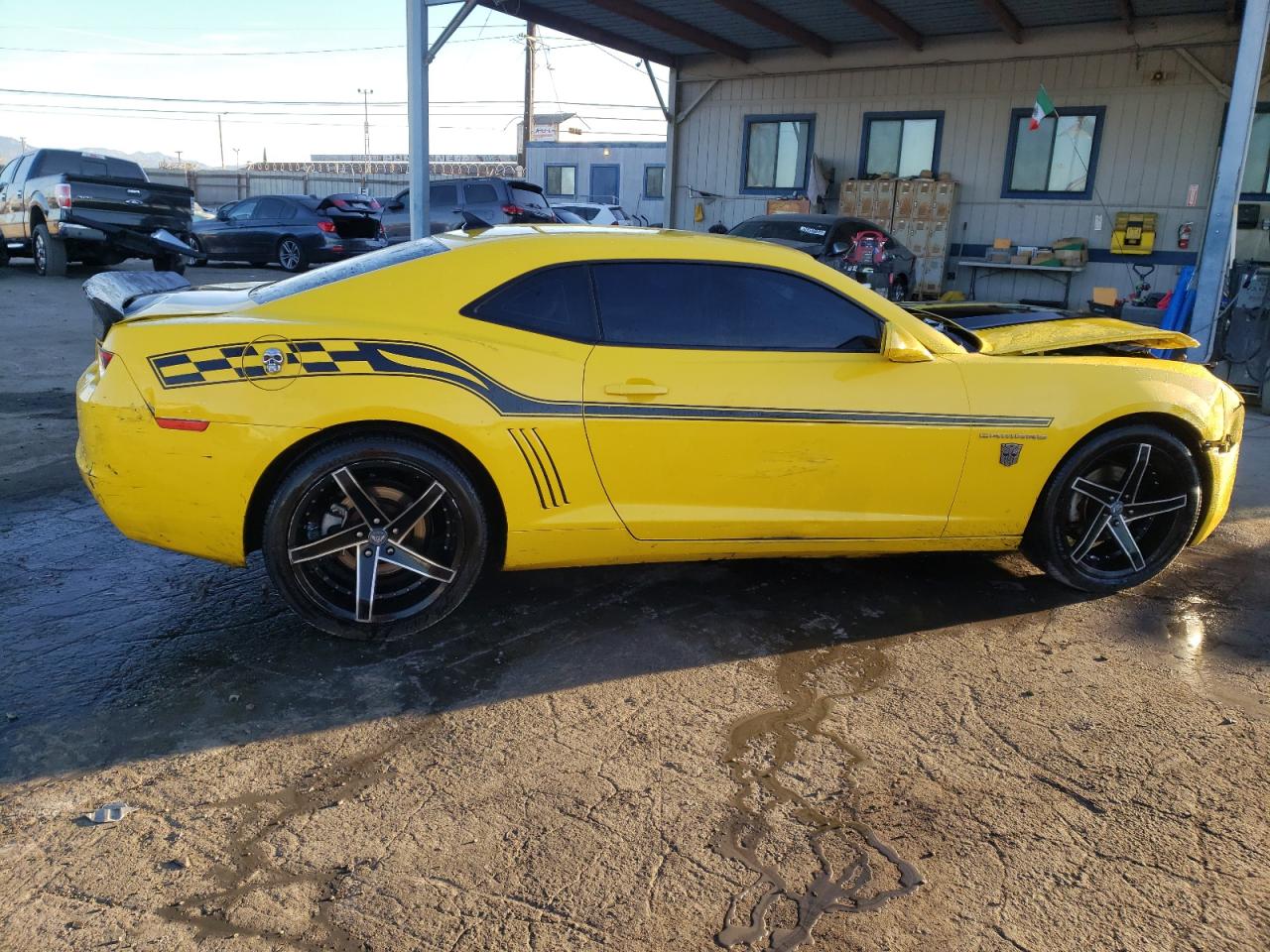 Image 3 of 2013 CHEVROLET CAMARO LS 2013 with VIN 2G1FA1E32D9188976