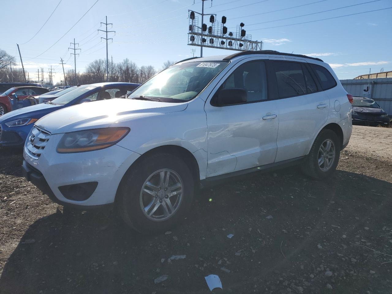 Image 1 of 2011 HYUNDAI SANTA FE GLS 2011 with VIN 5XYZG3AB2BG042509