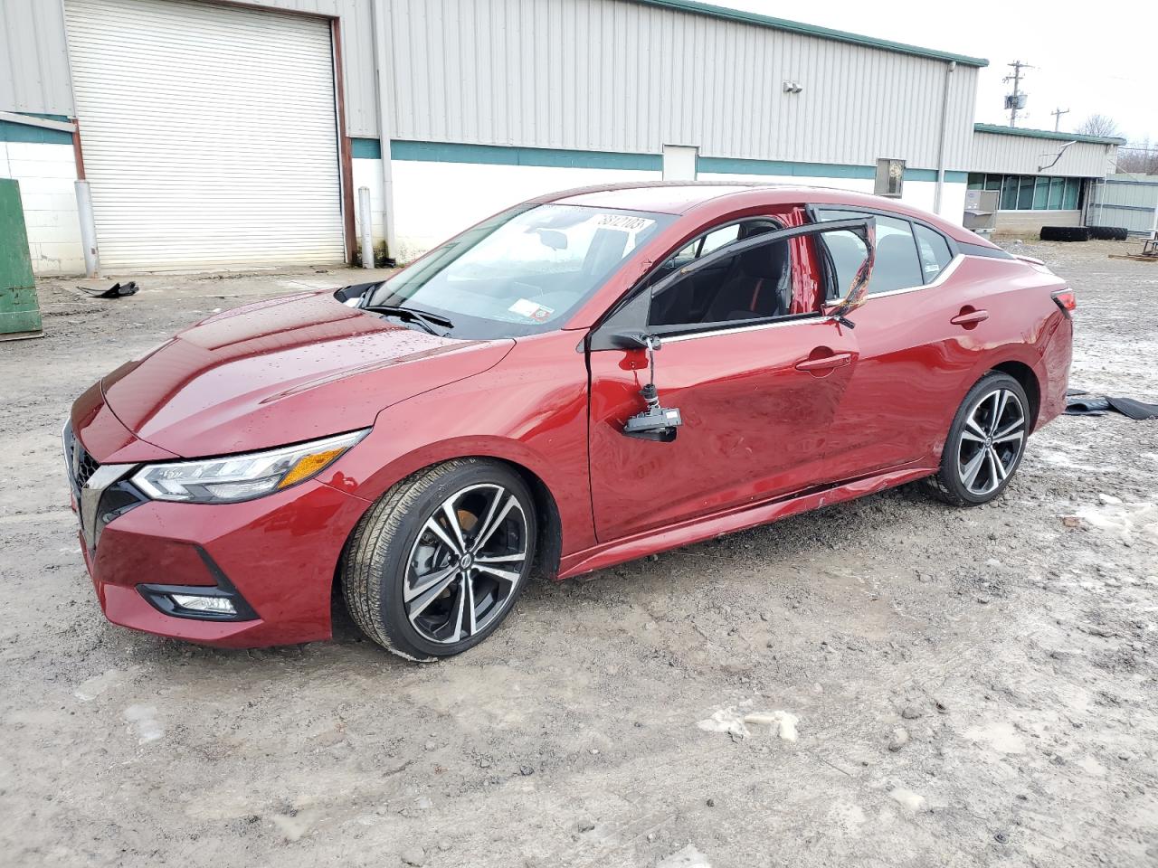 Image 1 of 2022 NISSAN SENTRA SR 2022 with VIN 3N1AB8DV2NY210702
